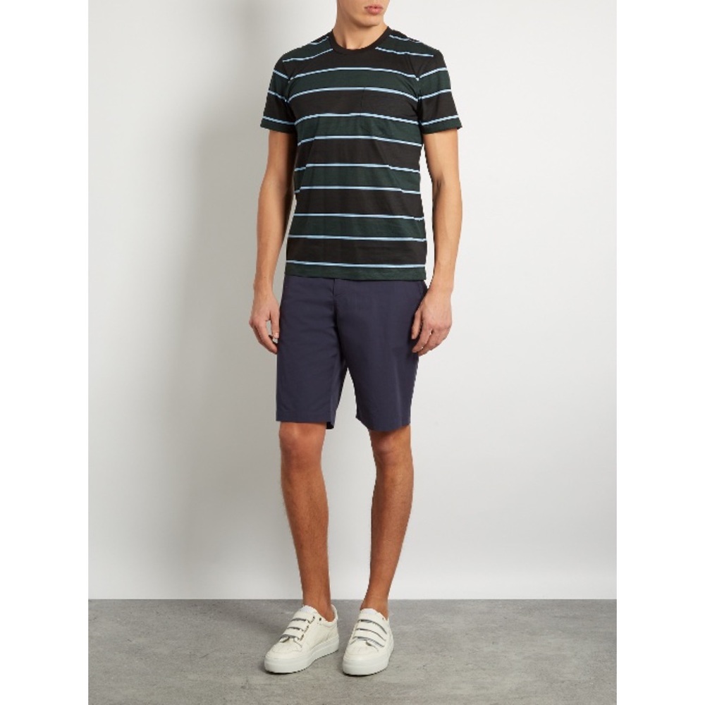 AMI BY ALEXANDRE MATTIUSSI STRIPED DESIGNER TSHIRT